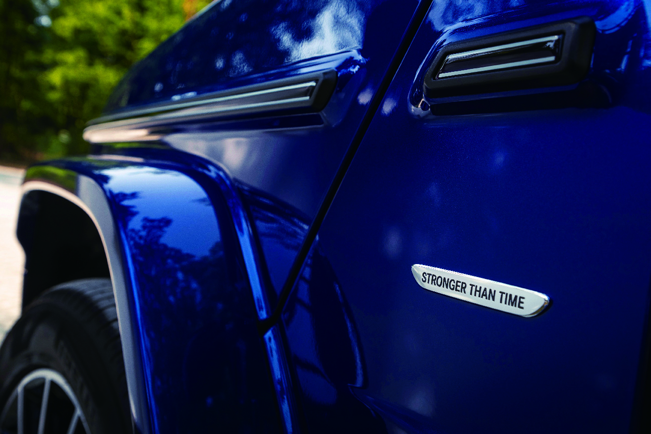 G-Class 自 1970 年代沿用至今的硬派設計感，在多變的車壇反而成為最美的風格。