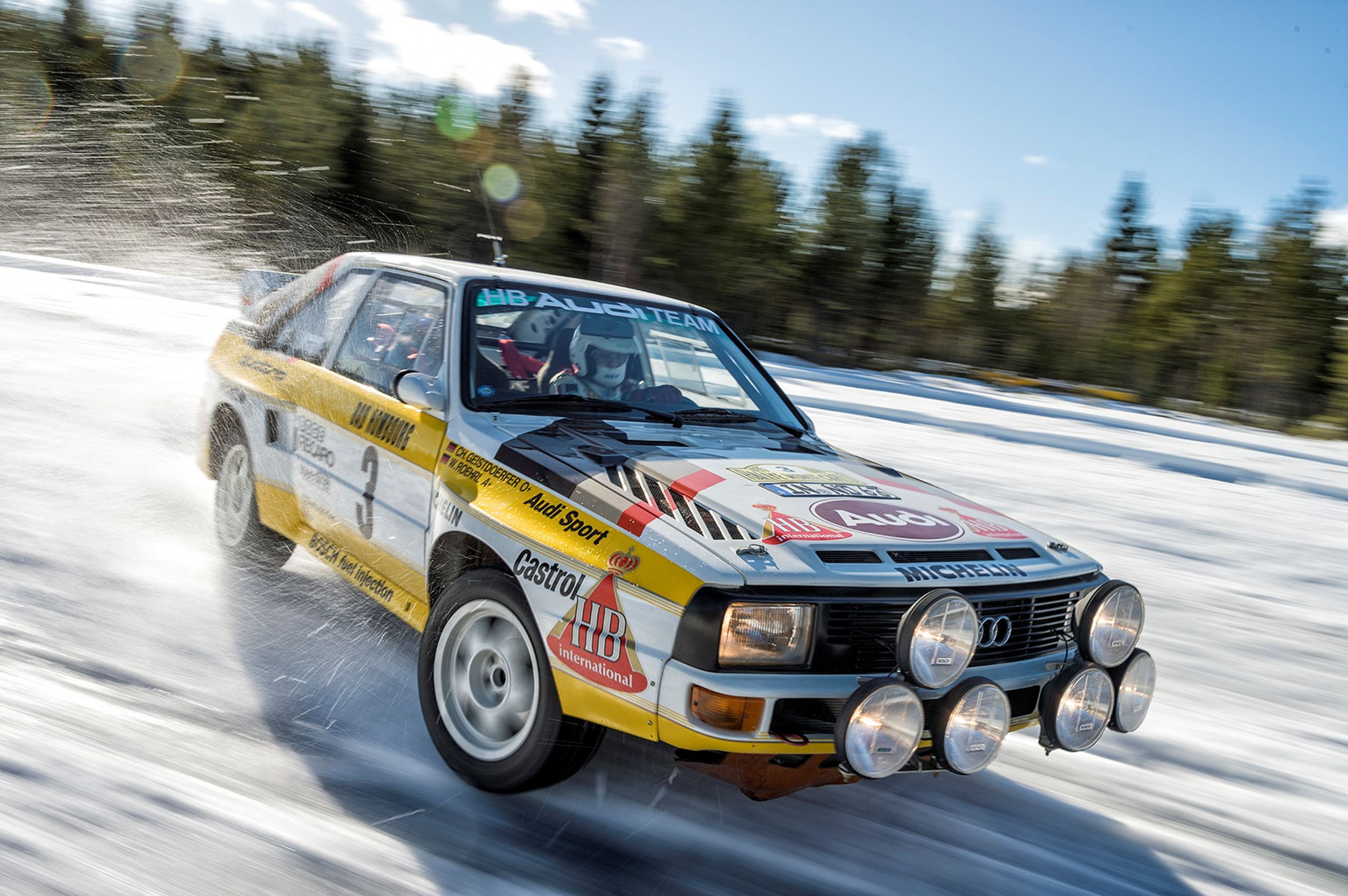 AUDI QUATTRO（1980-91）/SPORT QUATTRO（1985-86）