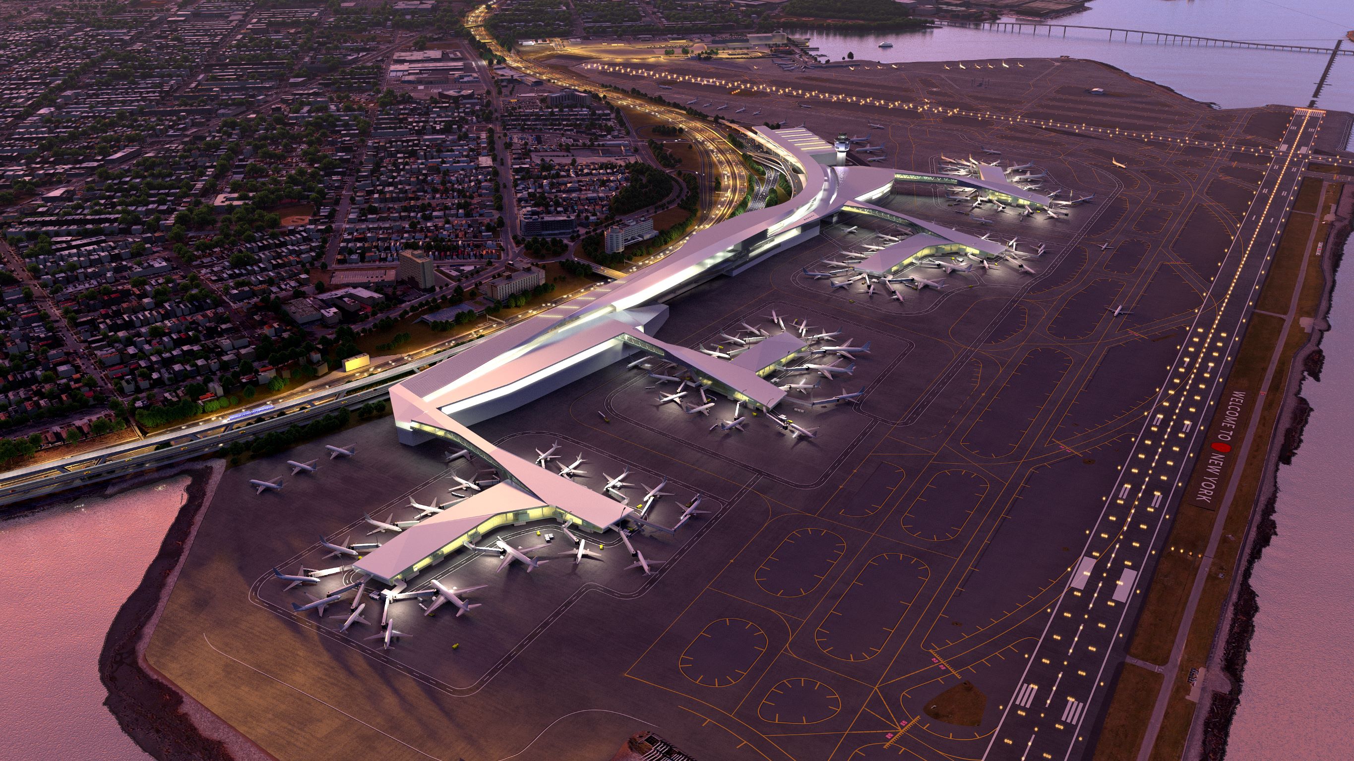 LAGUARDIA AIRPORT 與城市共享生活