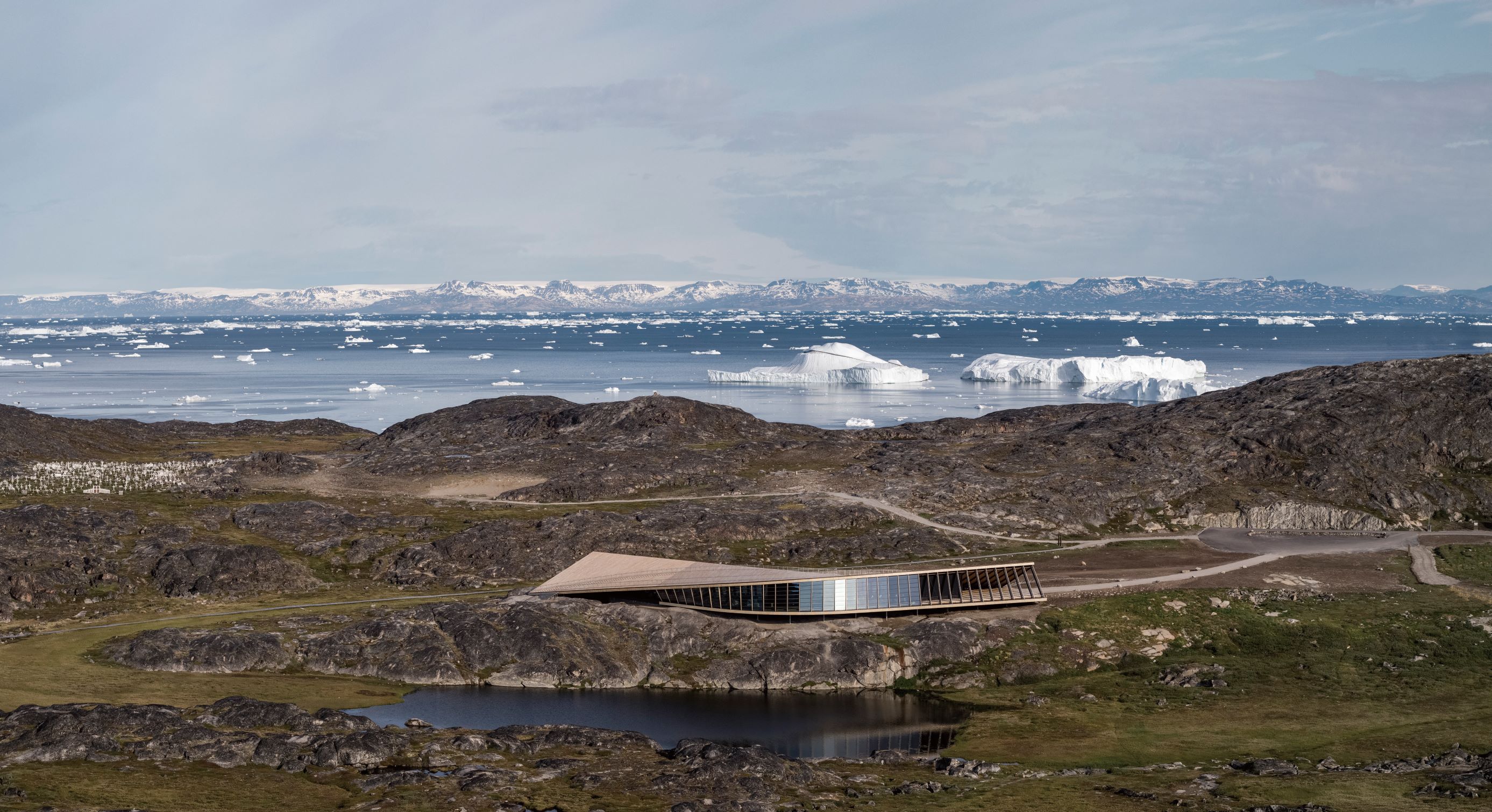 LANDSCAPE ARCHITECTURE:  ILULISSAT ICEFJORD CENTRE 景觀建築 與環境共舞 - 敘述冰川與人類的故事