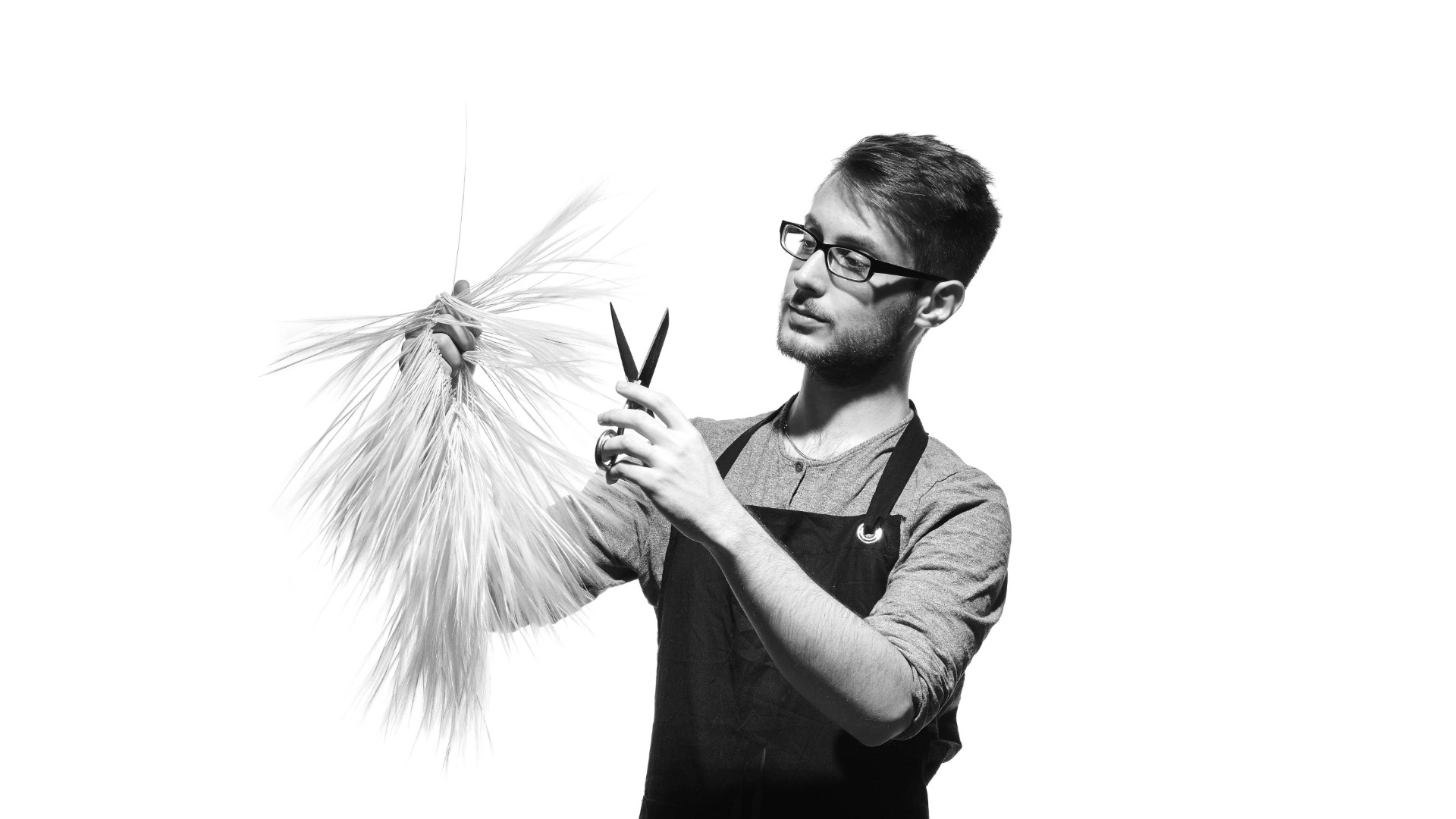 羽毛工藝賦予當代藝術翅膀