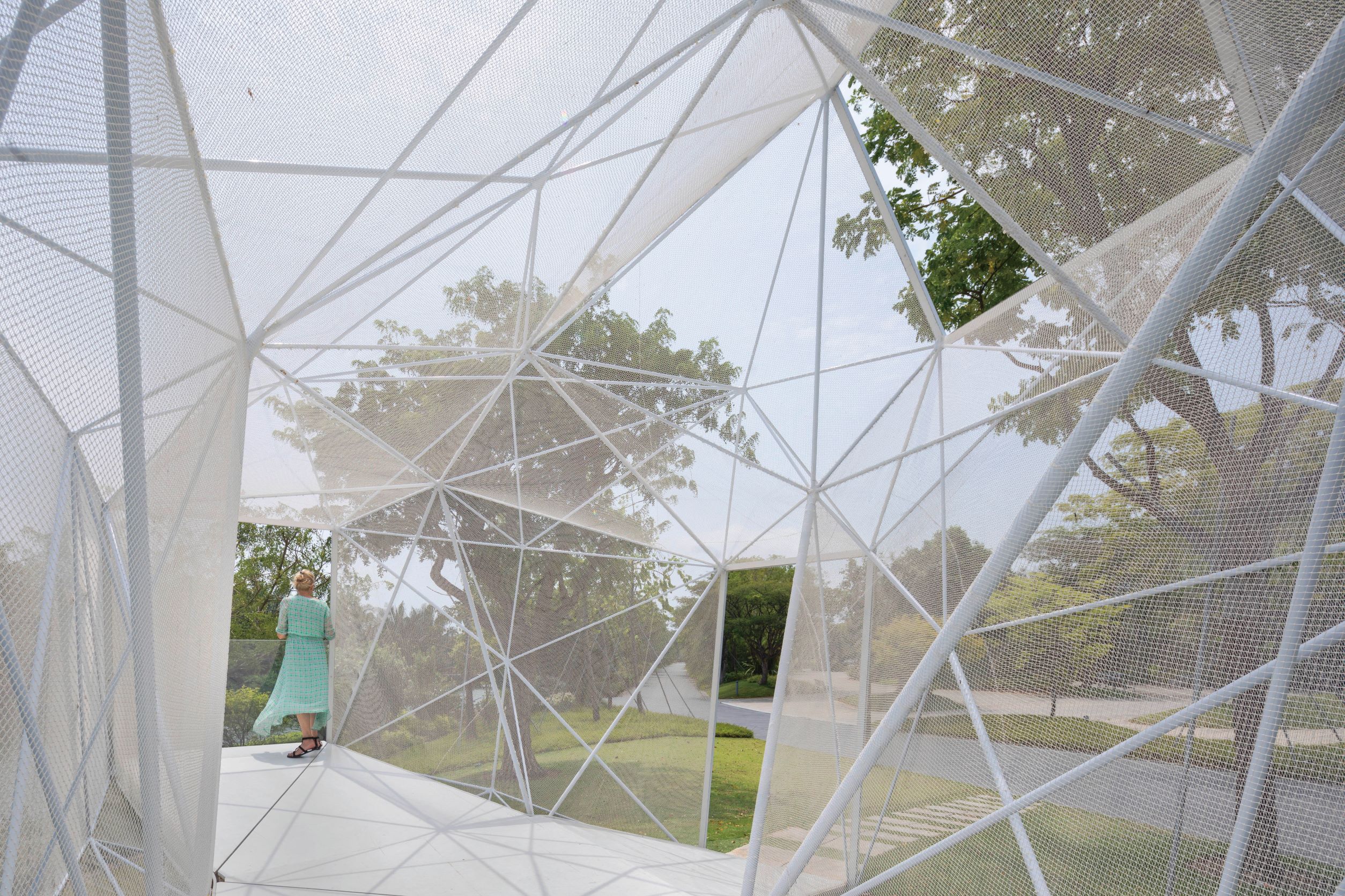 PRINTING THE HOUSE OF THE FUTURE: AIRMESH PAVILION 3D 列印建築 - 全球第一件不鏽鋼 3D 列印結構